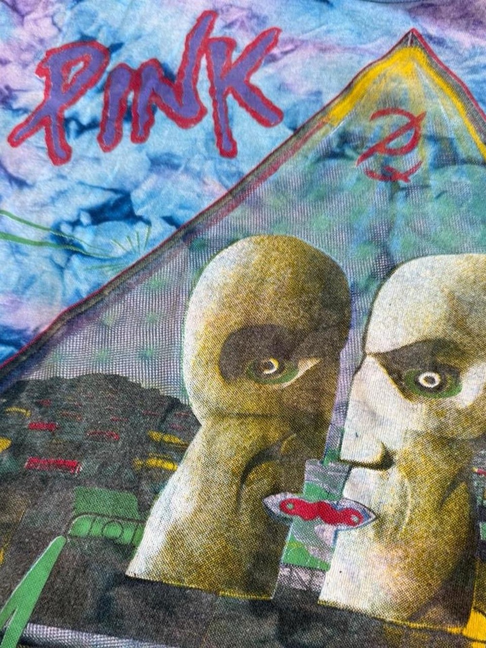 Pink Floyd The Division Bell Tour 1994 Tie-Dye Shirt - Picture 4 of 7
